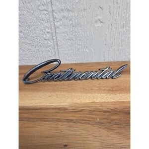 1964 -1973 Lincoln Continental Quarter Nameplate Script COVB-5325622-A